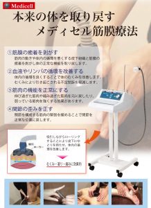 メディセル（筋膜リリース）とはなんぞや？｜坂出市｜せとうち整骨院・鍼灸治療院｜公式予約ホームページ｜交通事故・肩・腰痛・バランス治療 ・スポーツ障害｜香川県坂出市富士見町2-7-20